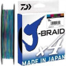 Шнур DAIWA J-Braid X4E 300м 0,15мм Multi Color 12745-115